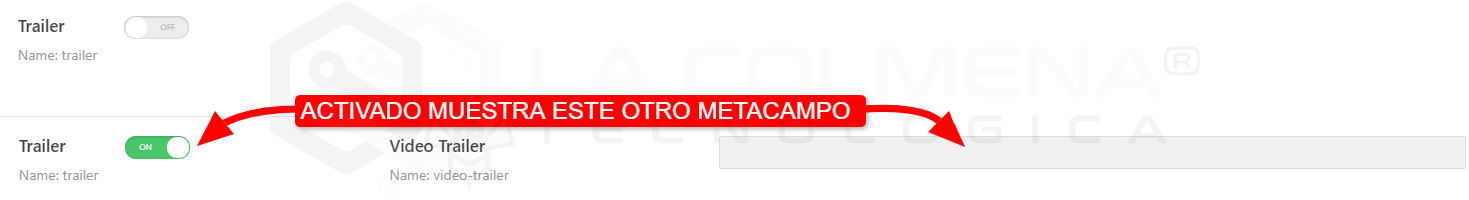 Metacampo Switcher de Post Type de JetEngine