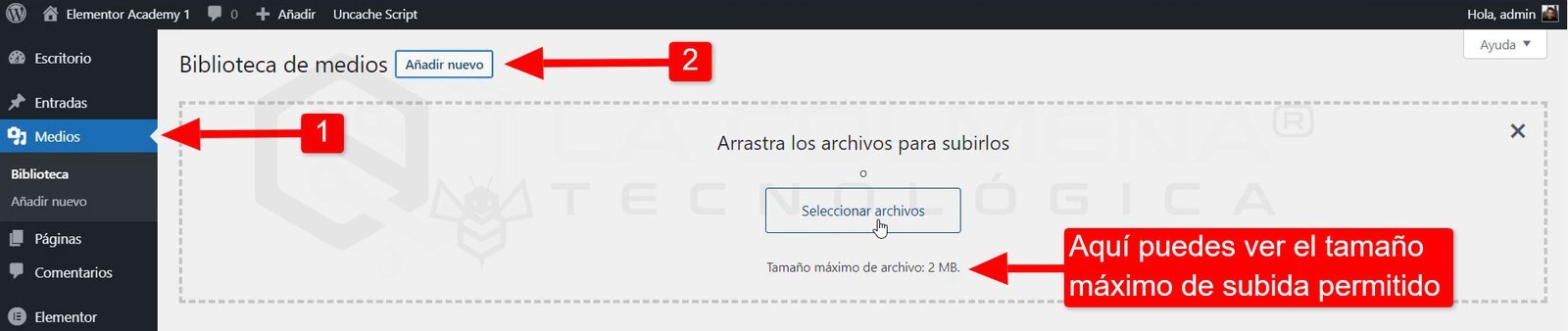 Maximum file size in WordPress