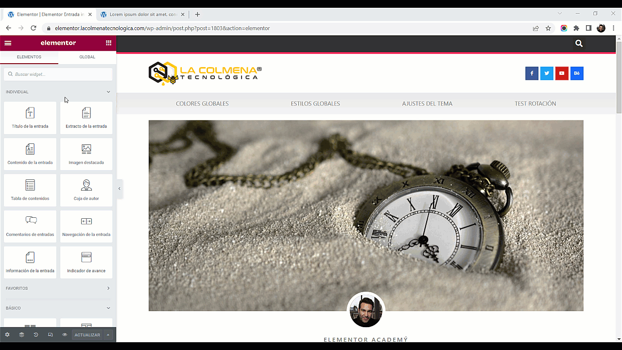 Insérer du CSS personnalisé