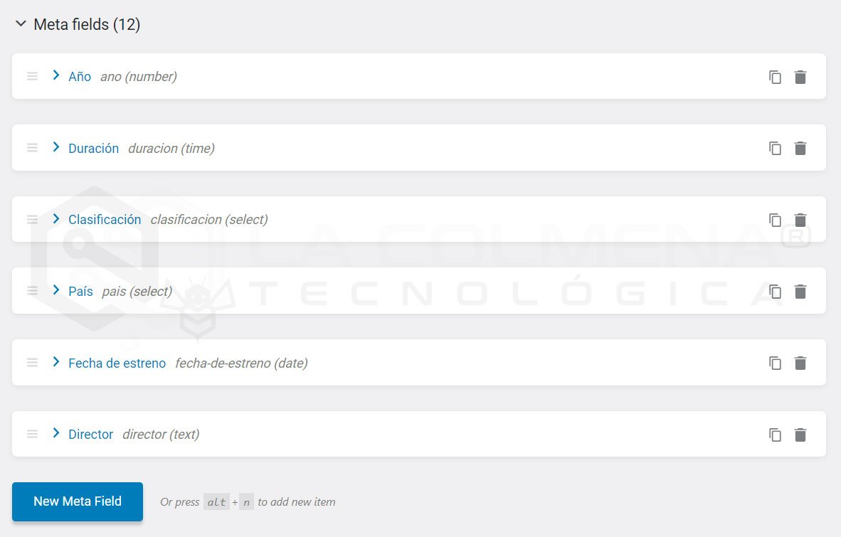 Meta-Felder des Post Type mit JetEngine