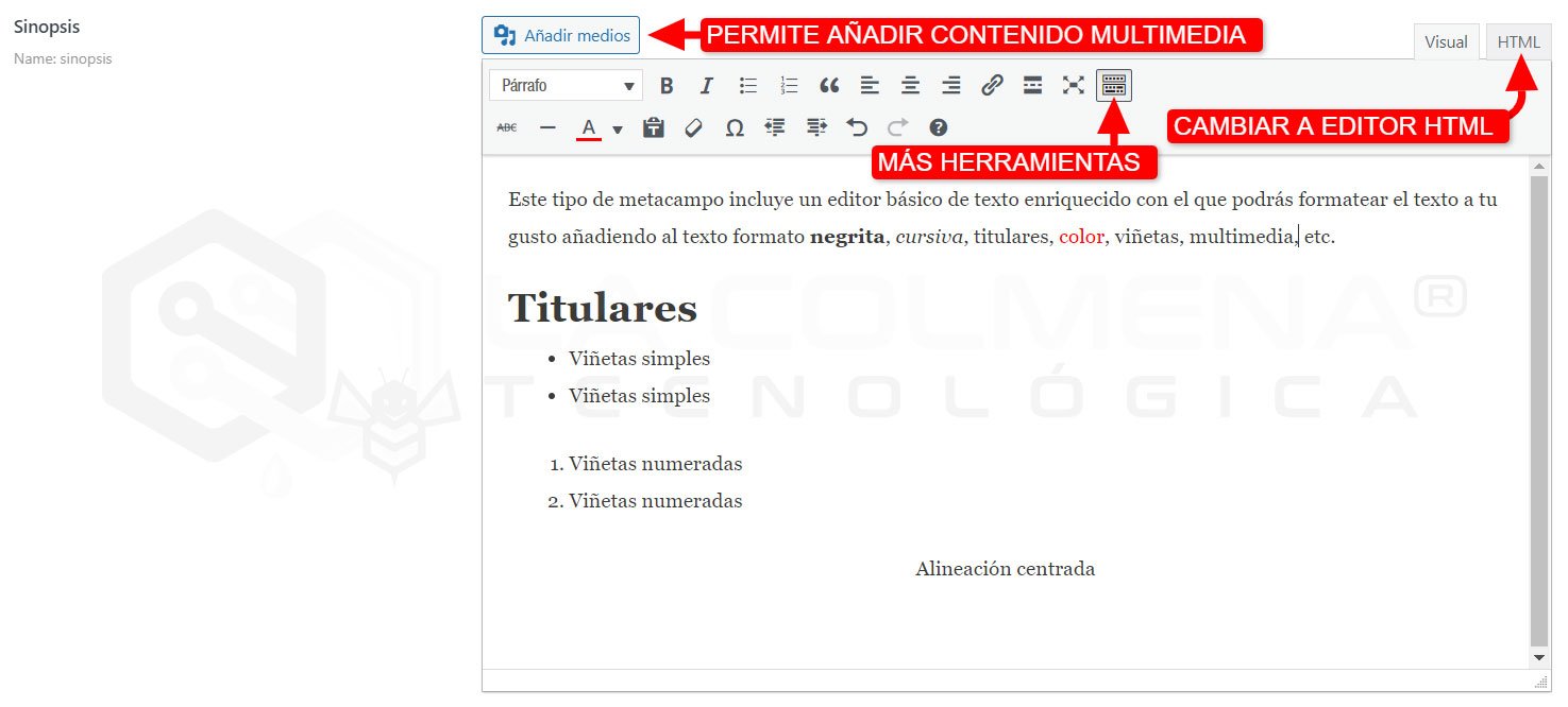 WYSIWYG Meta-Feld im JetEngine Post Type