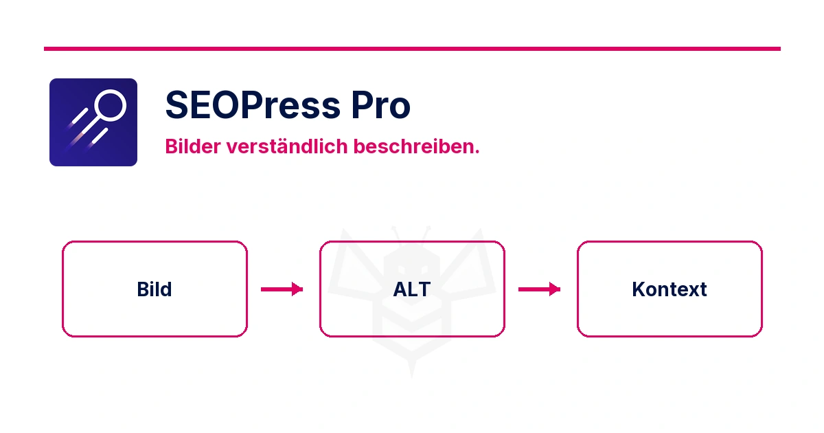 SEOPress Pro: Bild → ALT → Kontext.